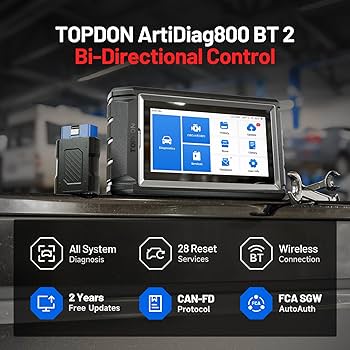 ArtiDiag800 BT TOPDON スキャナー 全システム スキャン ArtiDiag800 – TOPDON USA