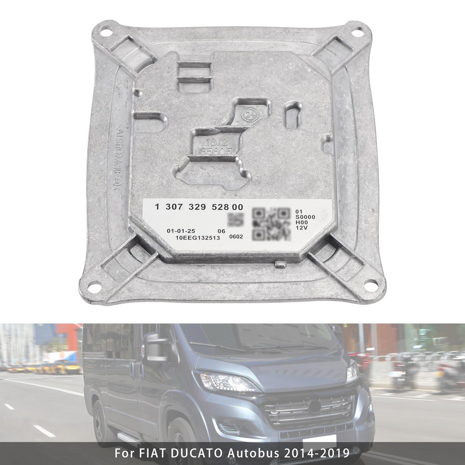 LED Scheinwerfer Steuergerät DRL 12V 130732952800 10EEG132513 Tagfahrlicht Kontrollmodul Passend für FIAT Ducato Passend für Peugeot Boxer Passend für Citroen Relay