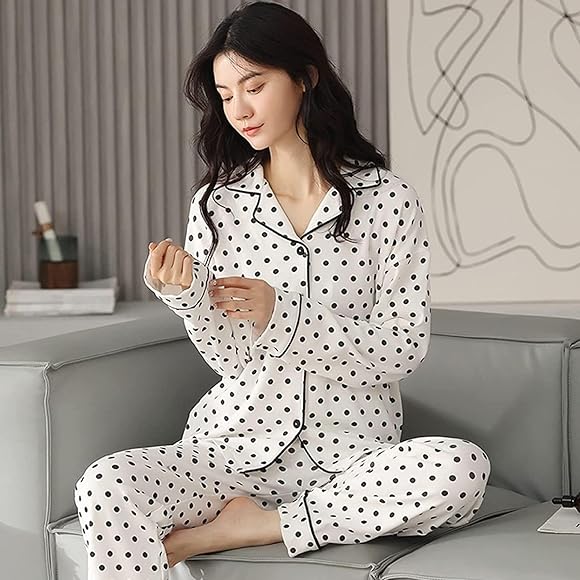 ヒスクローネAmamiyu フリル付きパジャマ　未使用品 ヒスクローネAmamiyu フリル付きパジャマ未使用品