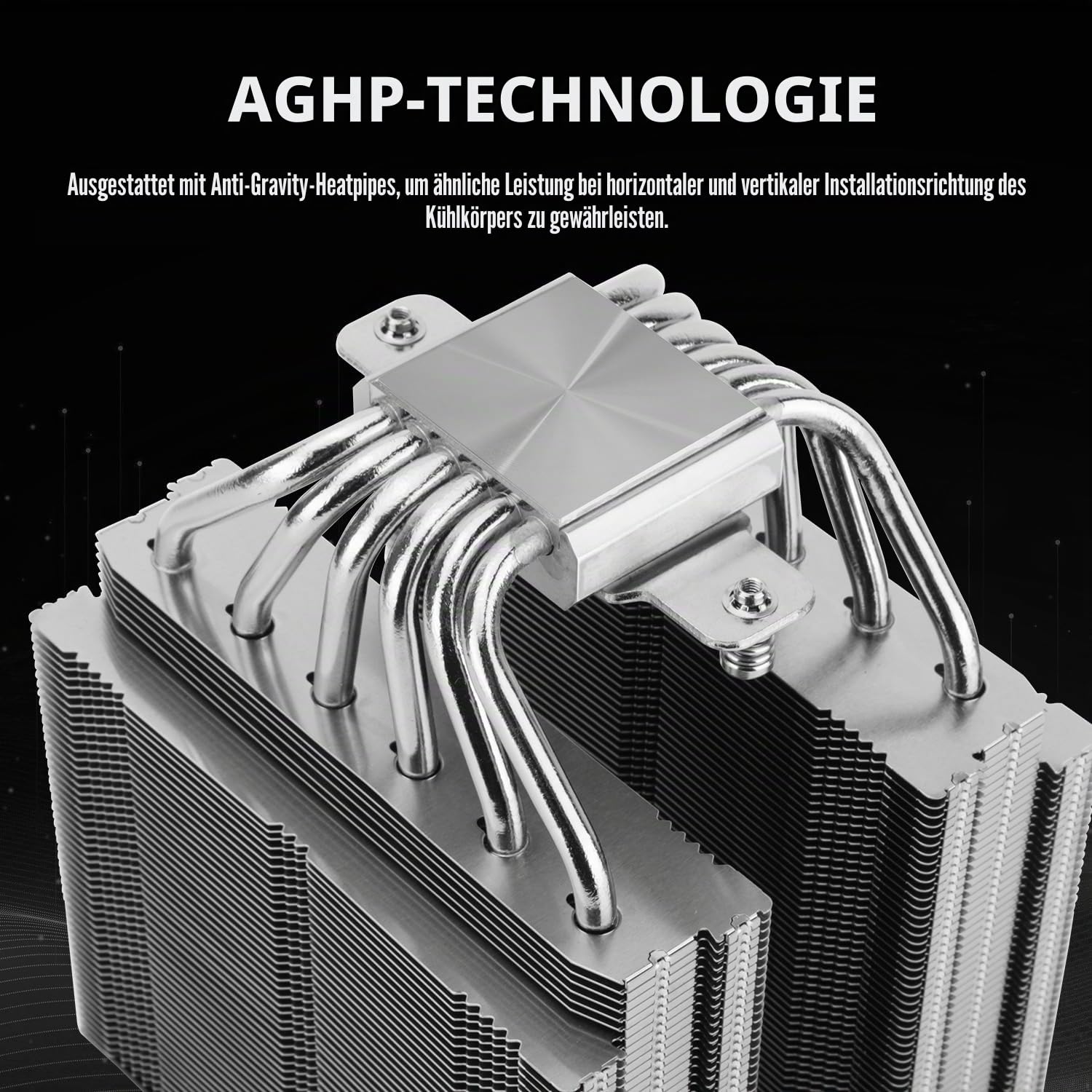 TR Royal Pretor 130 CPU-Kühler mit 6 Heatpipes, TL-H12-X28 und TL-HD13-X28 Lüfter, kompatibel mit Intel LGA115X/1200/2011/1700/1851; AM4/AM5 Plattformen