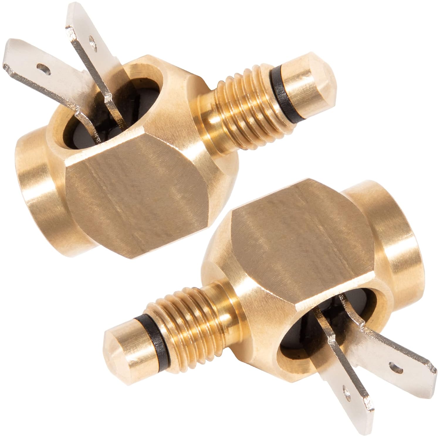 EnRand 2-Piece Gold Thermocouple Interrupter, Compatible with Norcold Refrigerator Models 323/322/N260/N300/N400/N500/3163