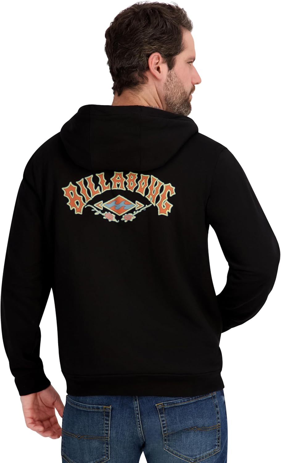 Billabong mens Sherpa Lined Hoodie Jacket - Image 3