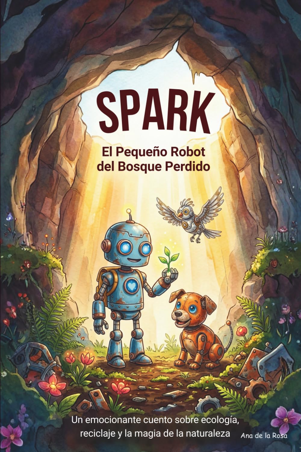 Spark: El Pequeño Robot del Bosque Perdido: Un emocionante cuento sobre ecología, reciclaje y la magia de la naturaleza