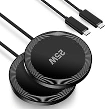 25W Magnetic Wireless Charger, Fast Charging Pad for Apple MagSafe