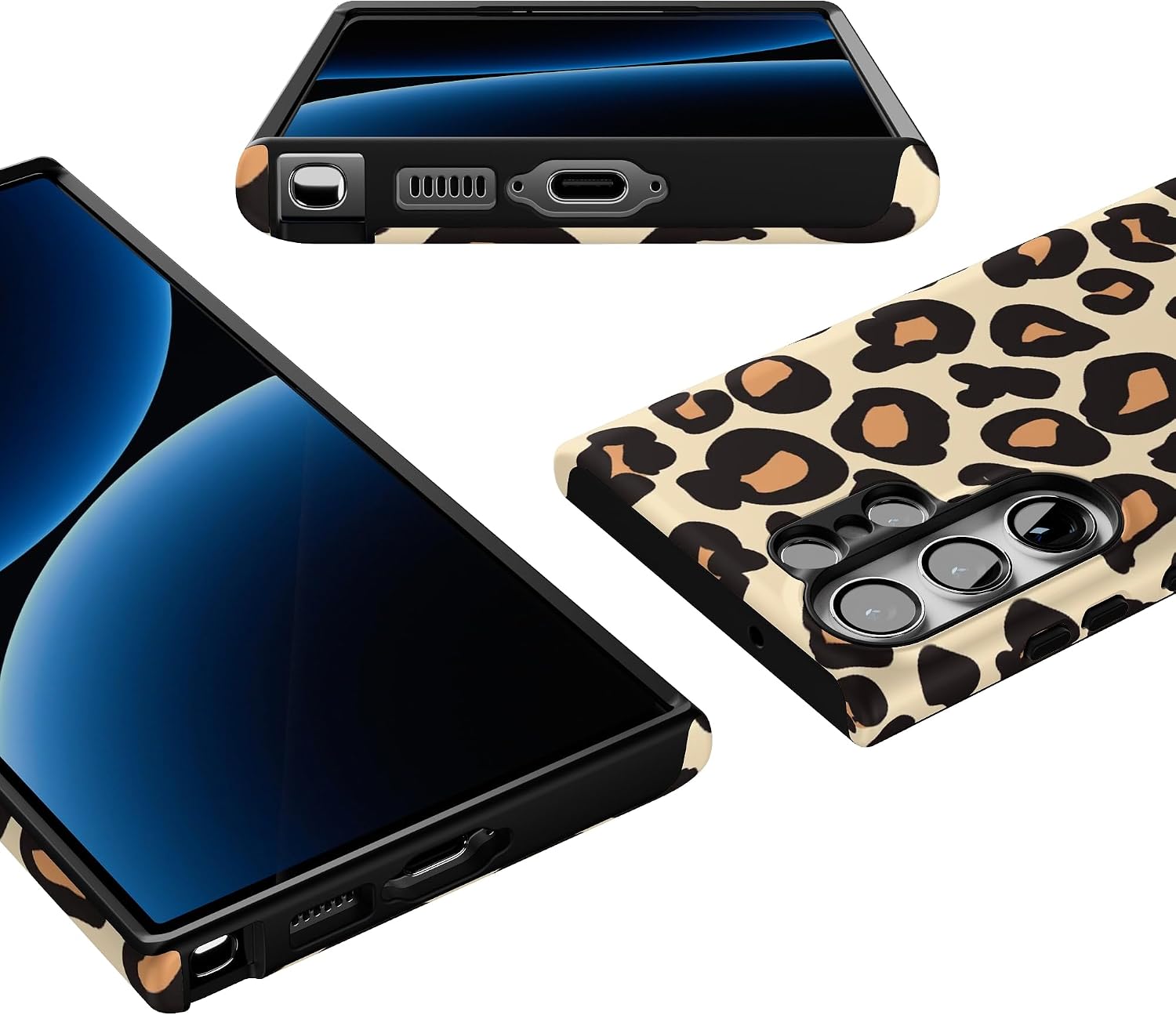 Casely Galaxy S23 Ultra Case | Into The Wild | Leopard Print | Essential Slim Dual-Layer Protective Design