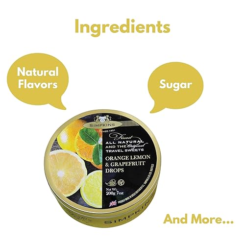 Miniatura 6 de Simpkins orange, lemon & grapefruit Travel Sweets