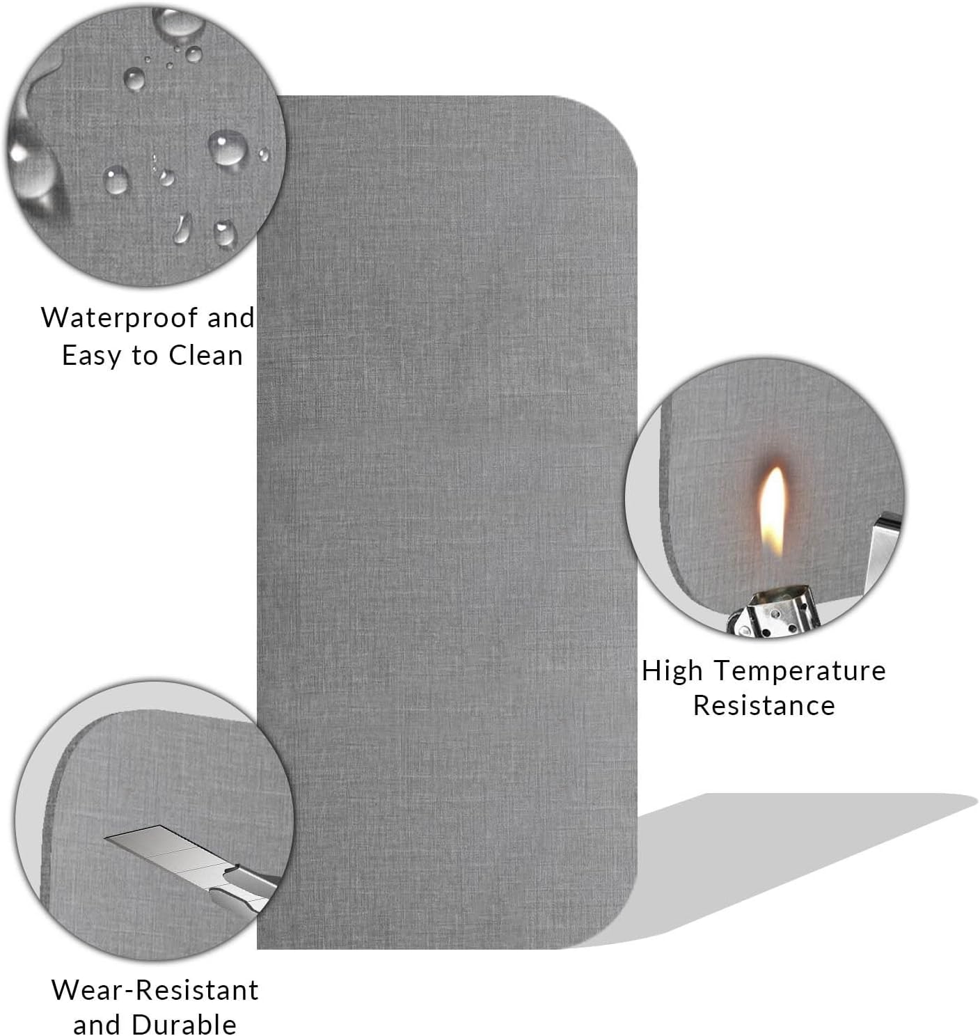Wall-mounted Urinal Screen Men's Urinal Privacy Waterproof Baffle 15.7"x35.4" Urinal Divider Partition Thickness 0.5" Toilet Partition Protection With Accessories For Schools Shopping Malls Public(2 p
