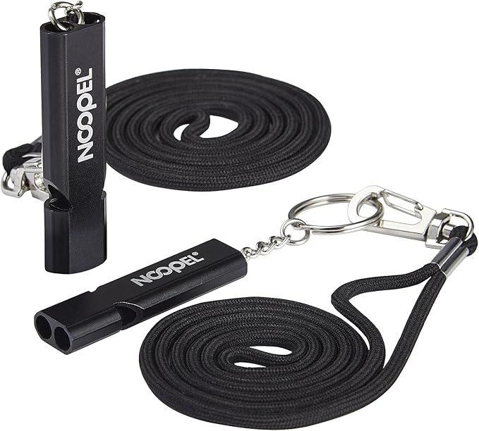 Noopel Emergency Whistles Lifeguard Safety Whistle with