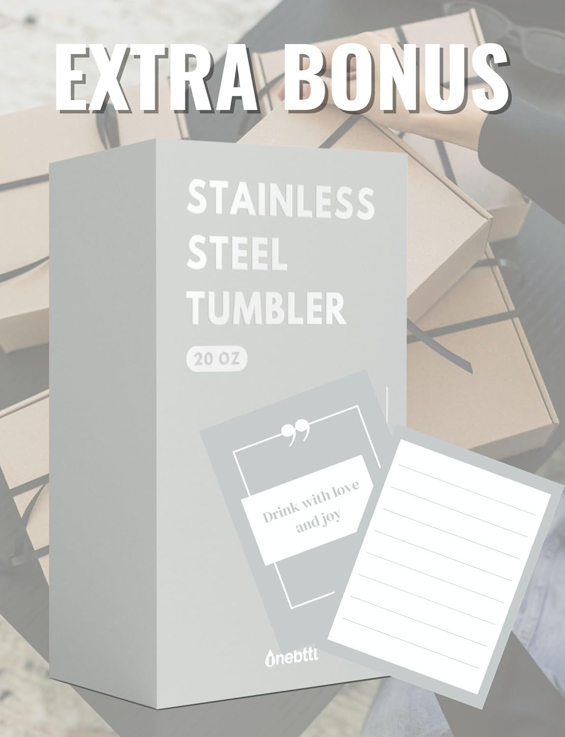 Onebttl Cross Country Running Gifts for Runners Men Women, Gift for Male Female Runner, 20oz Stainless Steel Tumbler with Lid Straw - Image 6