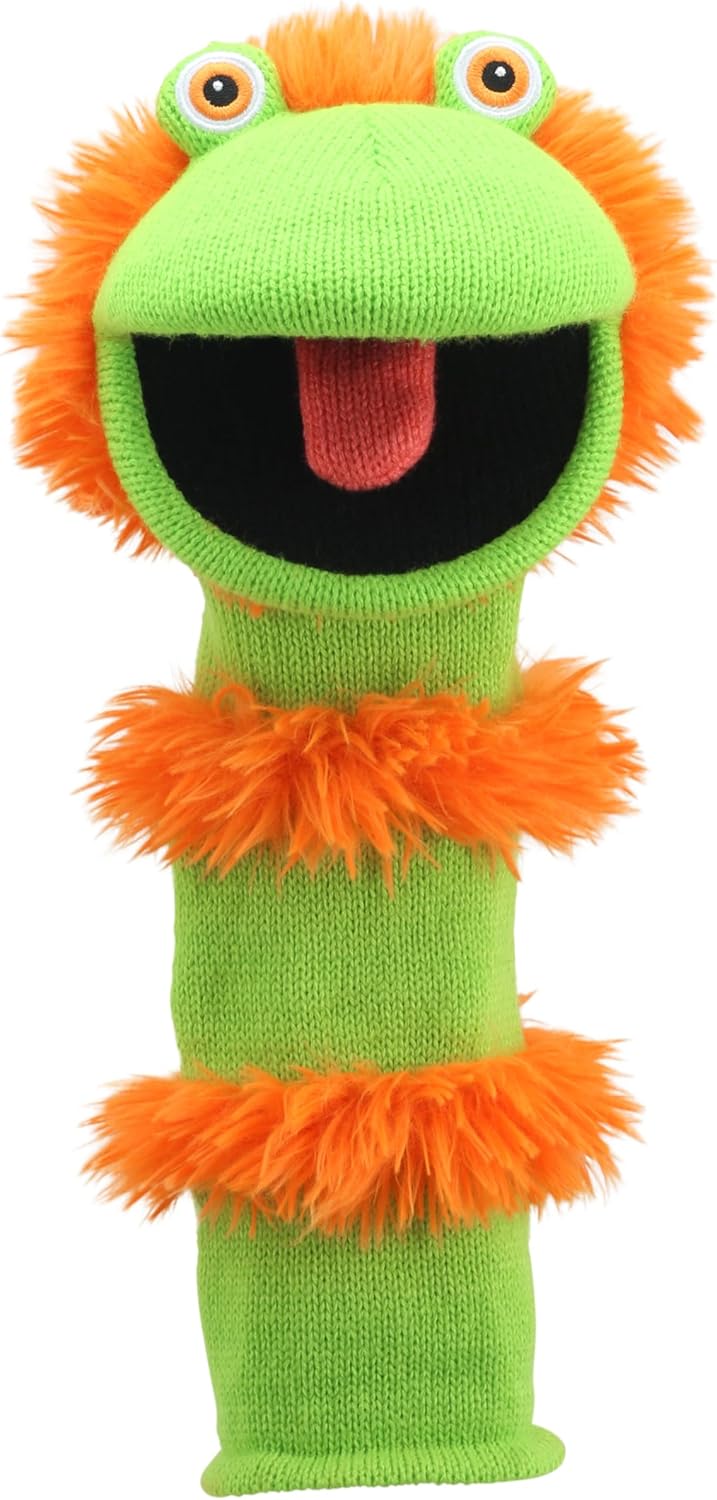 The Puppet Company - Knitted Puppet - Lipstick, 15 inches