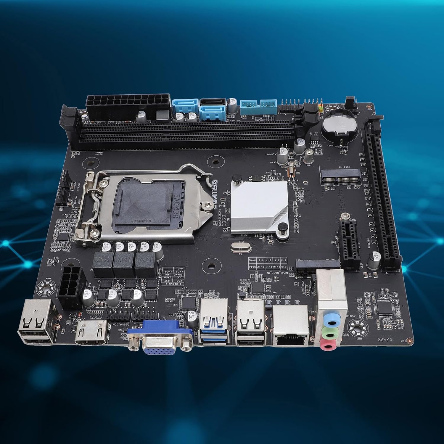 B85M - A Motherboard, 2xDDR3 Memory Max 32GB, LGA1150 CPU, PCI E2.0X16, Serial ATA 3.0x2, VGA, HDMI, M.2 ATX Mainboard for Core i3, i5, i7 4th Gen