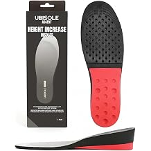 Height Increase Insoles for Men & Women - Adjustable 1.18" or 1.77" Shoe Lifts, Invisible Height Booster Inserts, Breathable Velvet, Shock Absorbing, Trim to Fit - Ascent, S