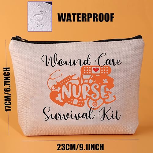 Miniatura 3 de JYTAPP Cuidado de heridas Enfermera Bolsa de Maquillaje Cuidado de Heridas Enfermera Regalos de Enfermería RN Departamento de Enfermería Heridas