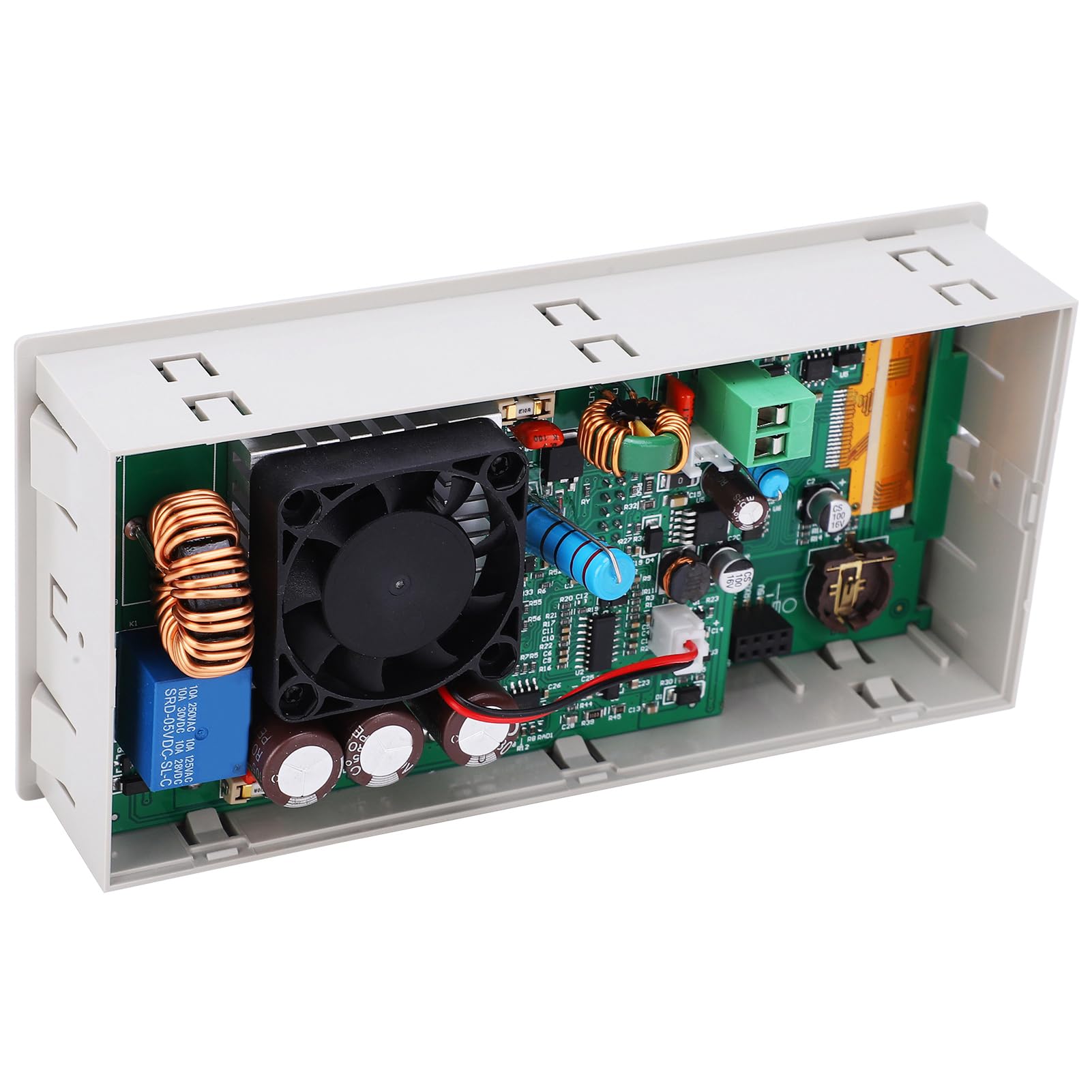 Cocoarm Zasilacz Prądu Stałego, Regulowany Zasilacz Prądu Stałego ABS 6 do 70 V Wejście 0 do 60 V 6 A 360 W z 2,4-calowym Wyświetlaczem LCD OVP OCP Przechowywanie Danych Laboratoryjnych Testów