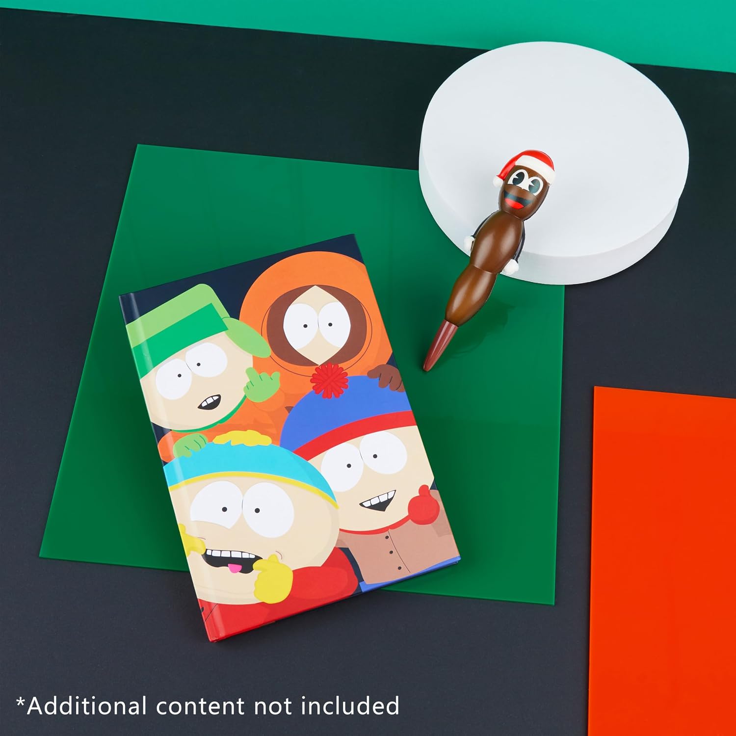 South Park and Mr Hankey Pen and A5 Notebook Set, Novelty Stationery Set - Funny Gifts for Men