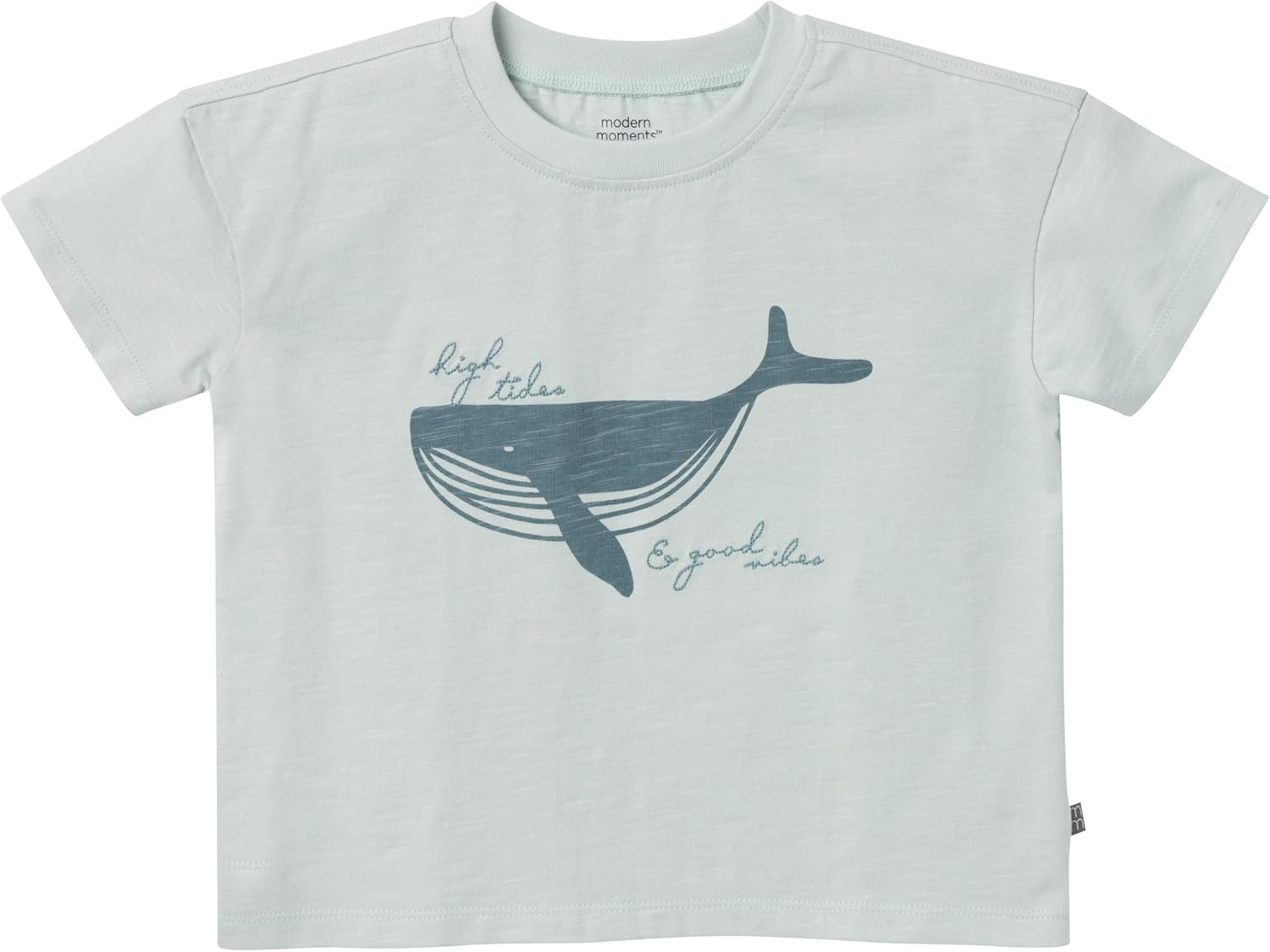 Modern Moments by Gerber baby-boys 2-piece Top & Cargo Short Set - Image 2