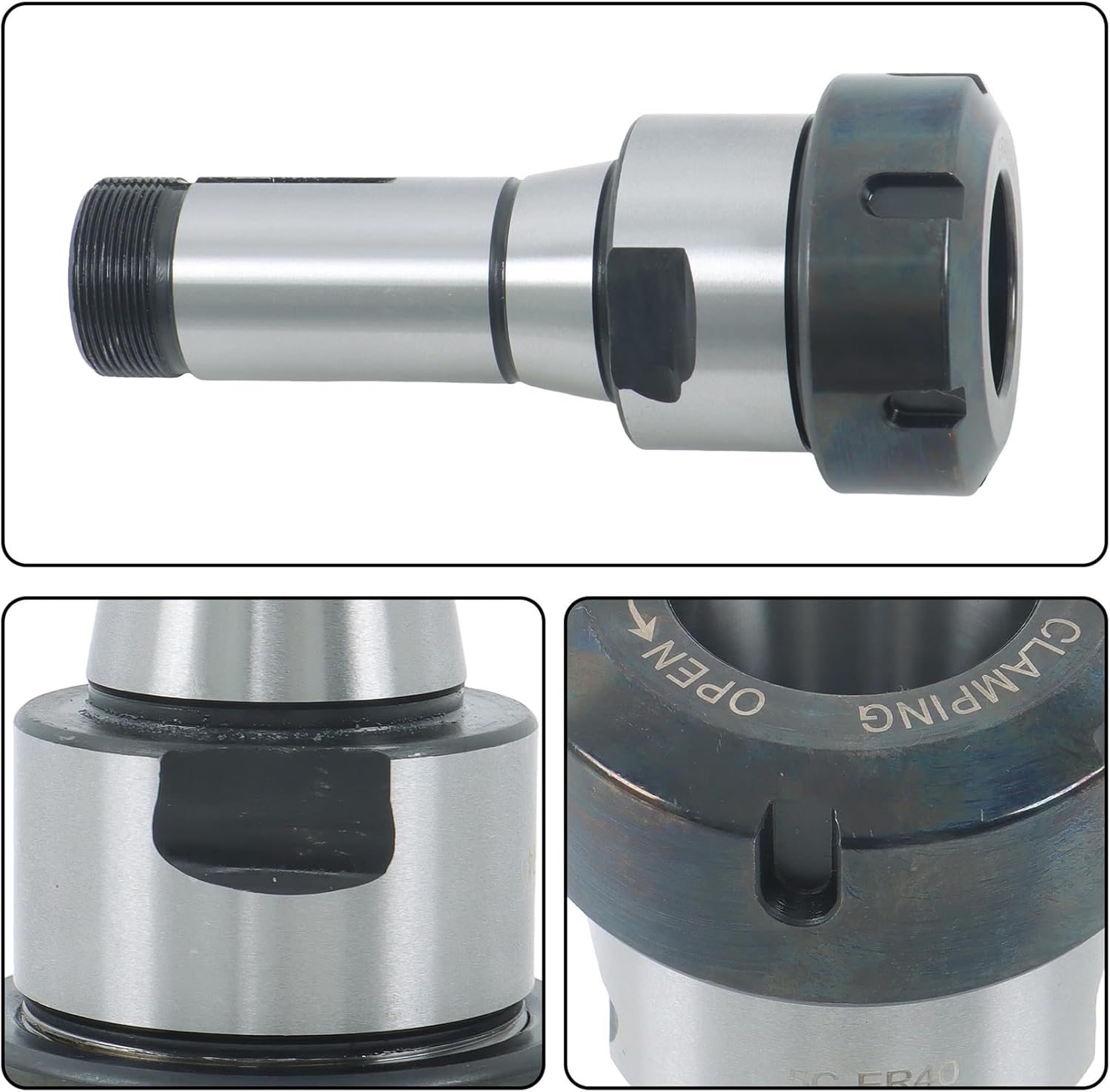 findmall 5C ER40 Collet Holder Collet Chuck Tool Holder Milling for CNC Milling, Lathe and Accuracy Metalworking