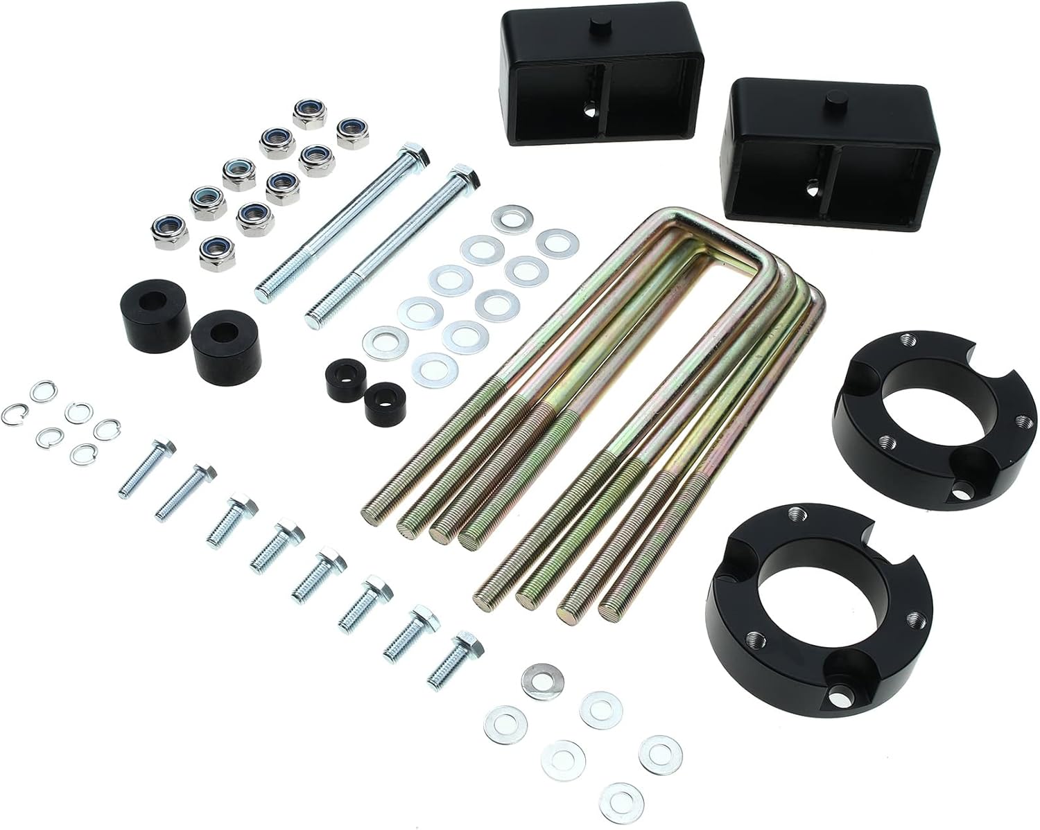 A-Premium 3" Front & 3" Rear Suspension Leveling Lift Kit Compatible with Toyota Tacoma 1995-2004, 2.4L 2.7L 3.4L, 6 Lug Models, Replace# 95TMA33DD