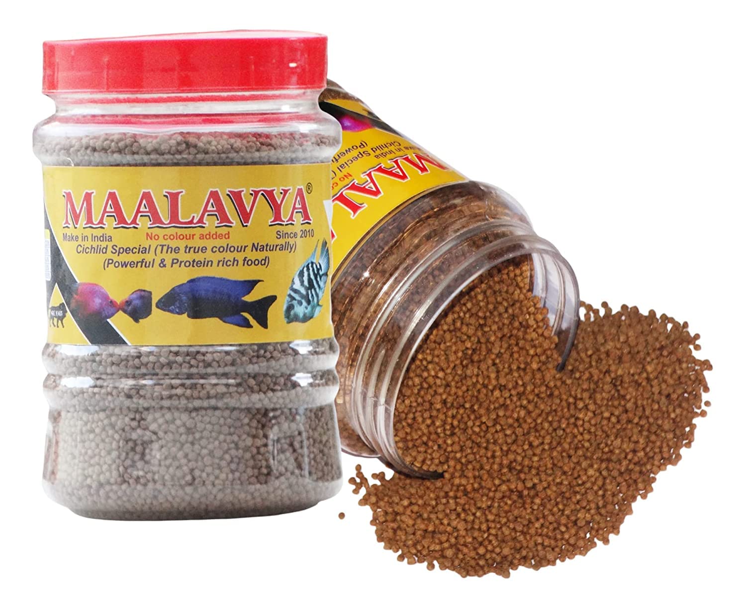 Maalavya Cichild/Cichlid Special Fish Feed/cichilds Food (Fish Food Cichlid 46 Karat) Cichlid Fish Food Size 1 MM (Cichlid Food) chiclid Fish Food chichlid chiclid Food 200 gm (B09ZF87BNL) Amazon Price History, Amazon Price Tracker