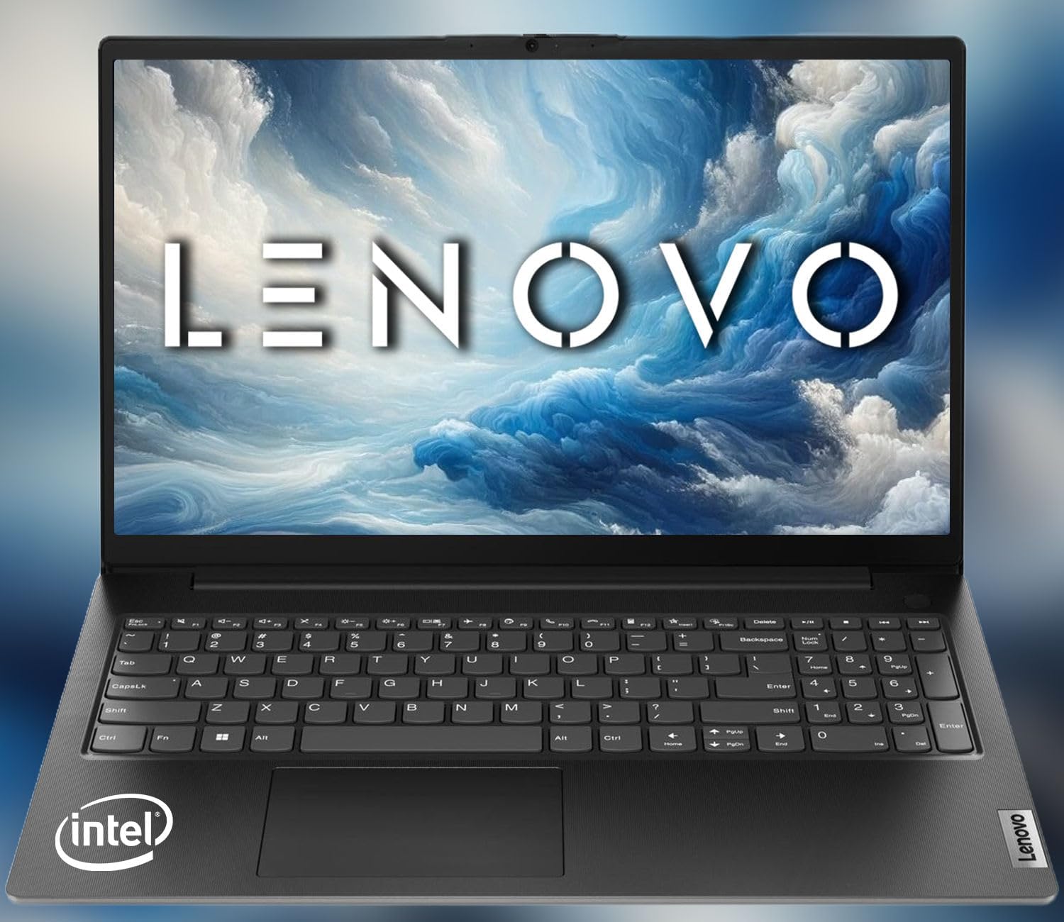 Lenovo V15 Laptop, 15.6" FHD Screen, 16GB RAM, 512GB SSD, Intel Pentium Series CPU, Windows 11 Pro, Privacy Webcam, Wi-Fi 6, RJ-45 Ethernet, Dolby Audio HD Speakers