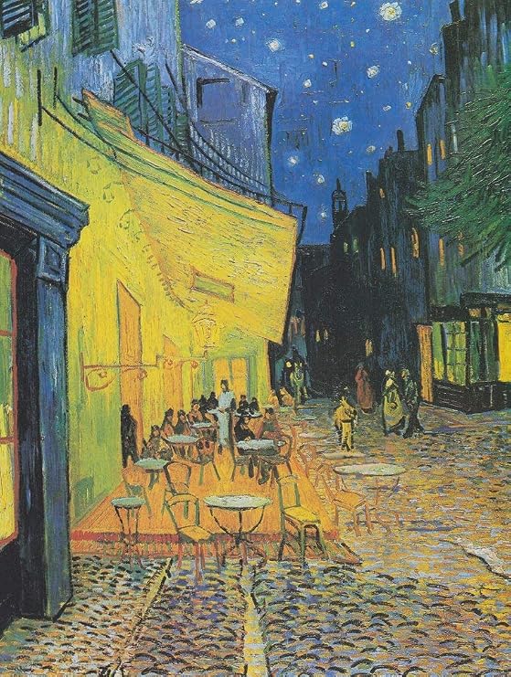 Van Gogh Puzzle | Cafe Terrace at Night | 427 Pieces | Nautilus PuzzlesTM