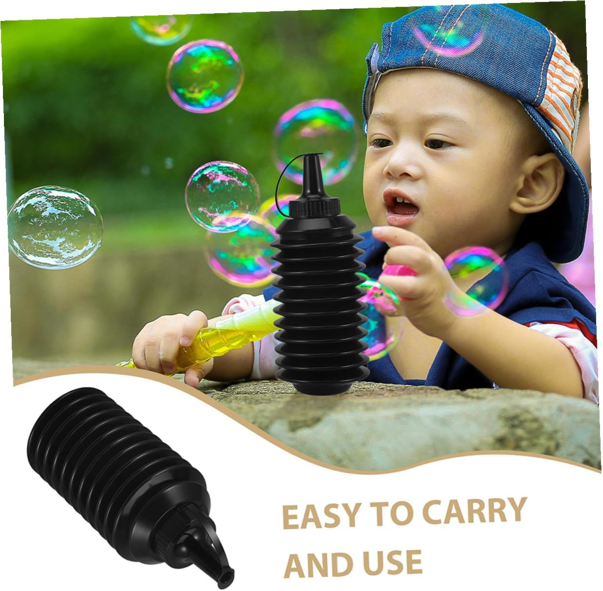 KICHOUSE 2pcs Multi-Functional Bead Storage Bottle Portable Foldable Toy Bead Container for Easy Carrying and Organization Lightweight and Design