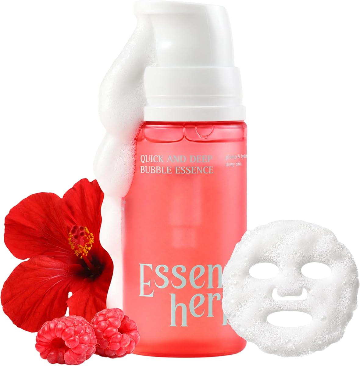 Quick & Deep Bubble Serum (3.28 fl oz) + ESSENHERB Bubble Serum Mini (1.08 fl oz)