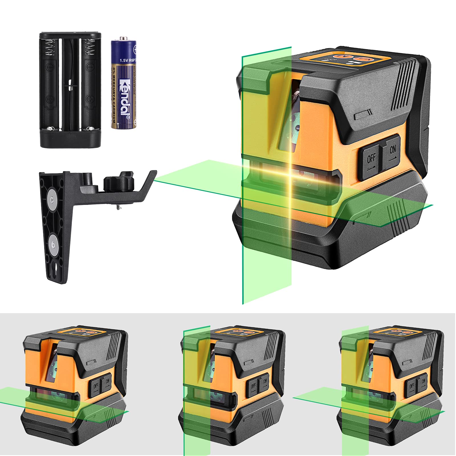 Buy MultiUse SelfLeveling Laser Level 65 Feet Indoor Outdoor Cross
