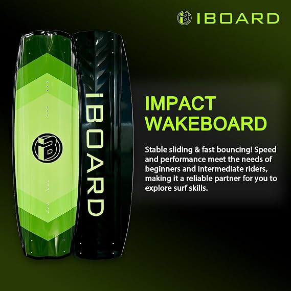 144cm Wakeboard with Fins for Beginner to Advanced Riders