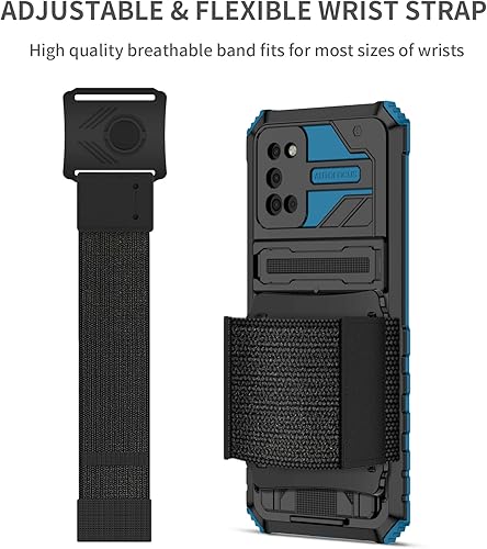 Miniatura 5 de Funda compatible con Xiaomi Poco X3  Poco X3 Pro, soporte integrado compatible con Xiaomi Poco X3 NFC a prueba de golpes 2 en 1 Funda protectora