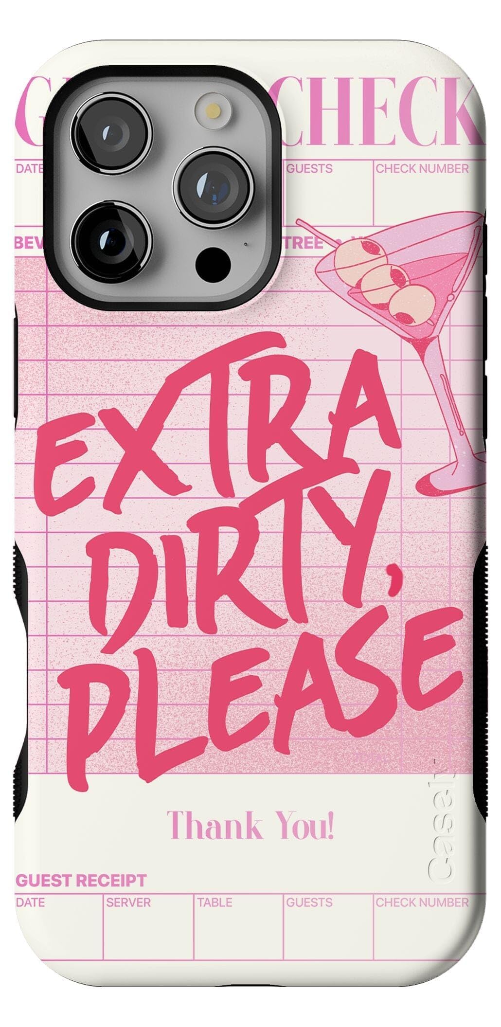 Casely iPhone 16 Pro Case | Extra Dirty Please | Fun on Weekdays | Compatible with MagSafe | Bold Protective Design