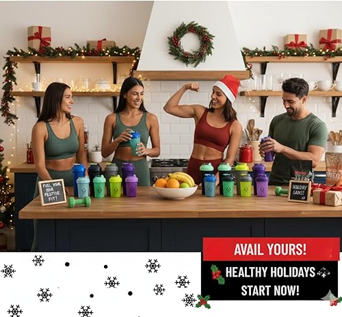 Miniatura 2 de diliqua Paquete de 2 botellas agitadoras de 28 onzas y 20 onzas con potentes batidores de alambre para mezclas de proteínas, paquete de botellas