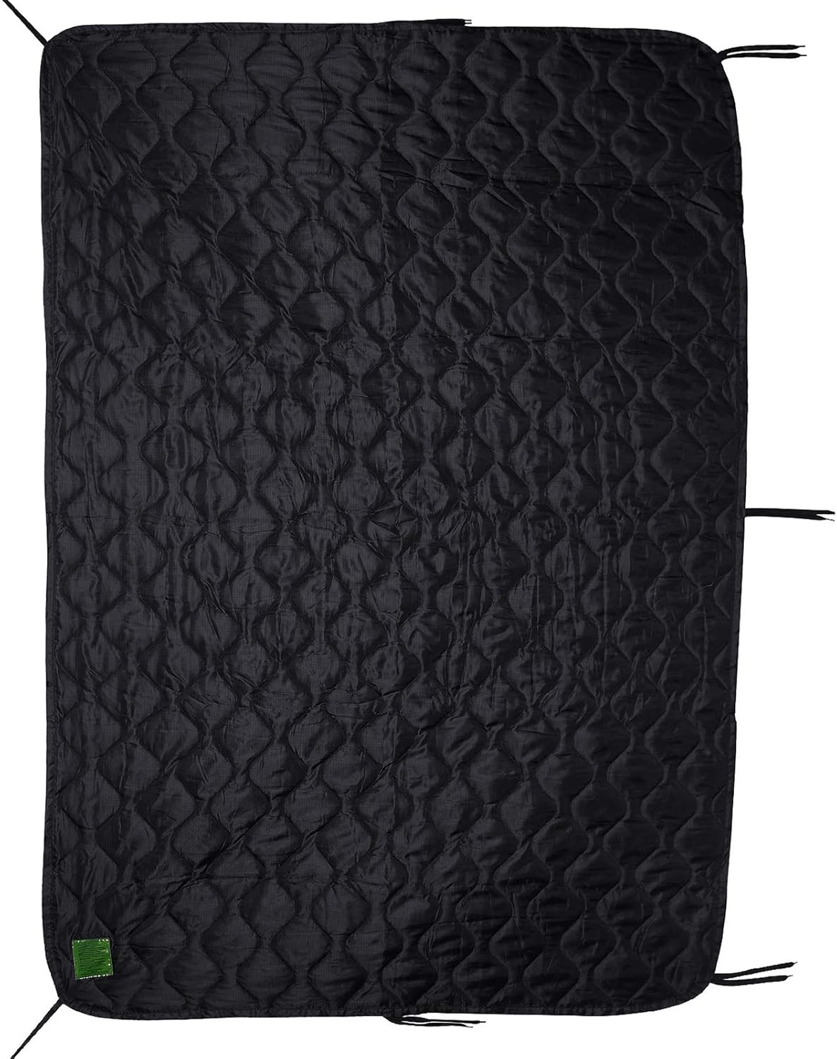 Greencity Tactical Military Woobie Blanket Poncho Liner Camping Thermal Insulated Drawstring Carry Bag Waterproof Outdoor Activities Hiking Traving