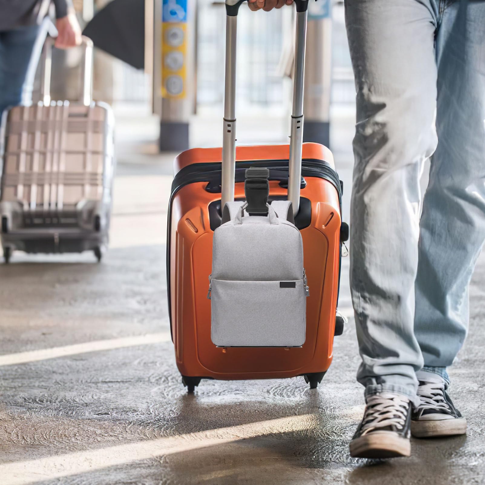 4 Set Cinghie Regolabili Per Valigie Adattabili Per E Per Viaggi Sicurezza E Trasporto 4 Pezzi*4