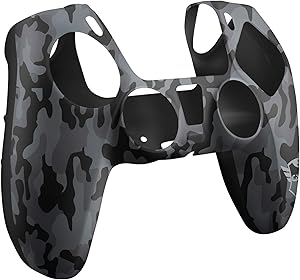 GXTrust 748 PS5 Controller Cover, Non-Slip Cover for DualSense Controller, Silicone Rubber Protective Case Accessories PS…