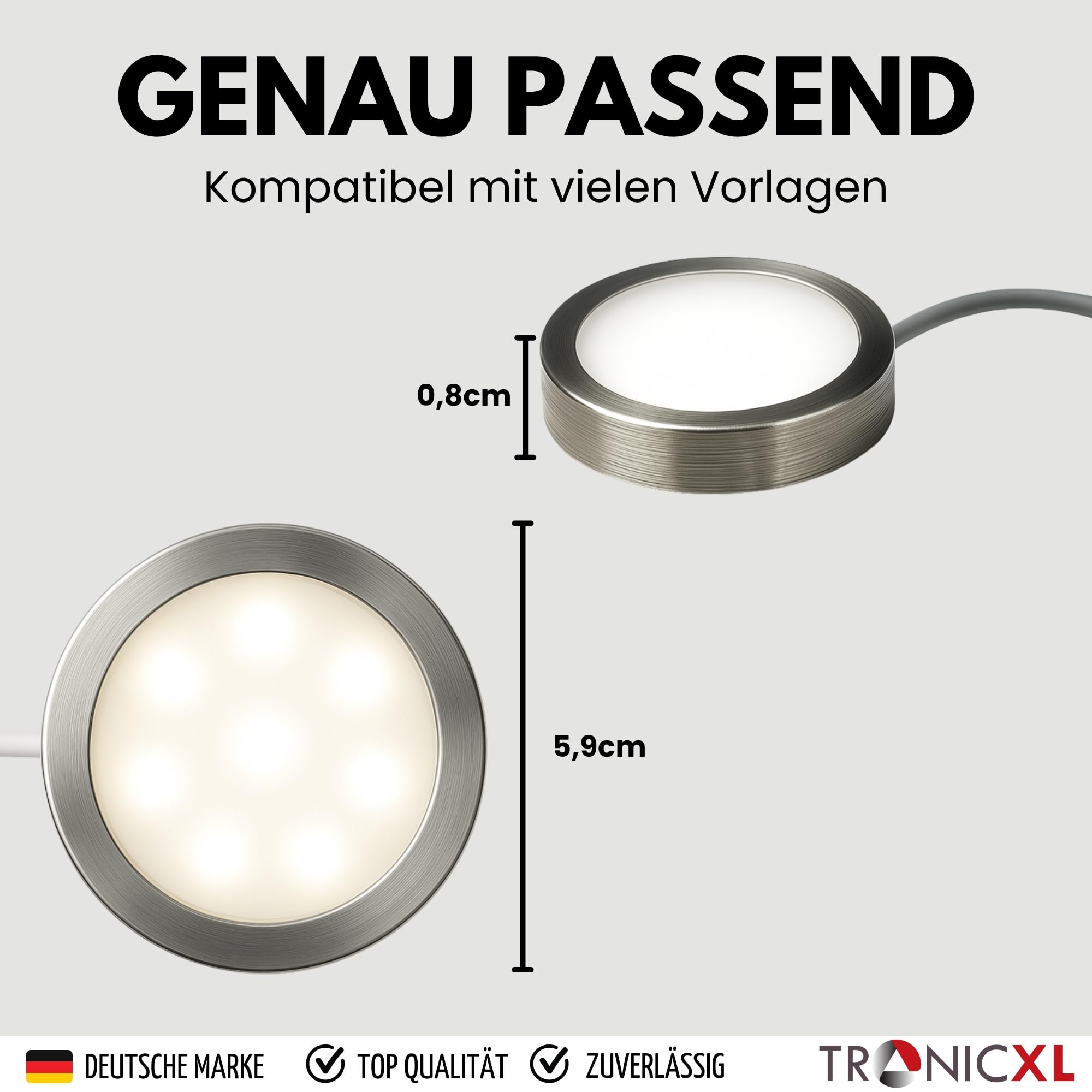 TronicXL 10 unidades LED Kit para impresora de impresión 3D Bambulab Accesorios P1P P1S A1 Mini X1 X1C X1E MH001 Kit para lámpara lámpara LED LAMP KIT 001