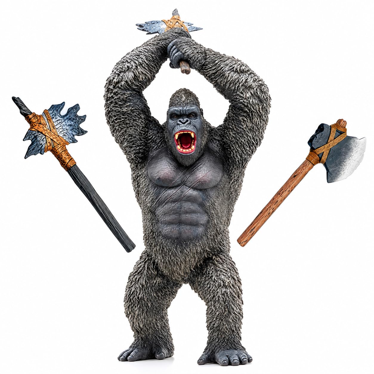 Amazon.com: Gemini&Genius Rampage Gorilla Action Figure with 2