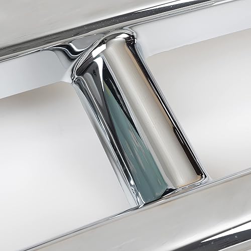 Miniatura 5 de BXZ Cubierta exterior central cromada para parachoques delantero Facia Fit para Freightliner Cascadia 2008-2017