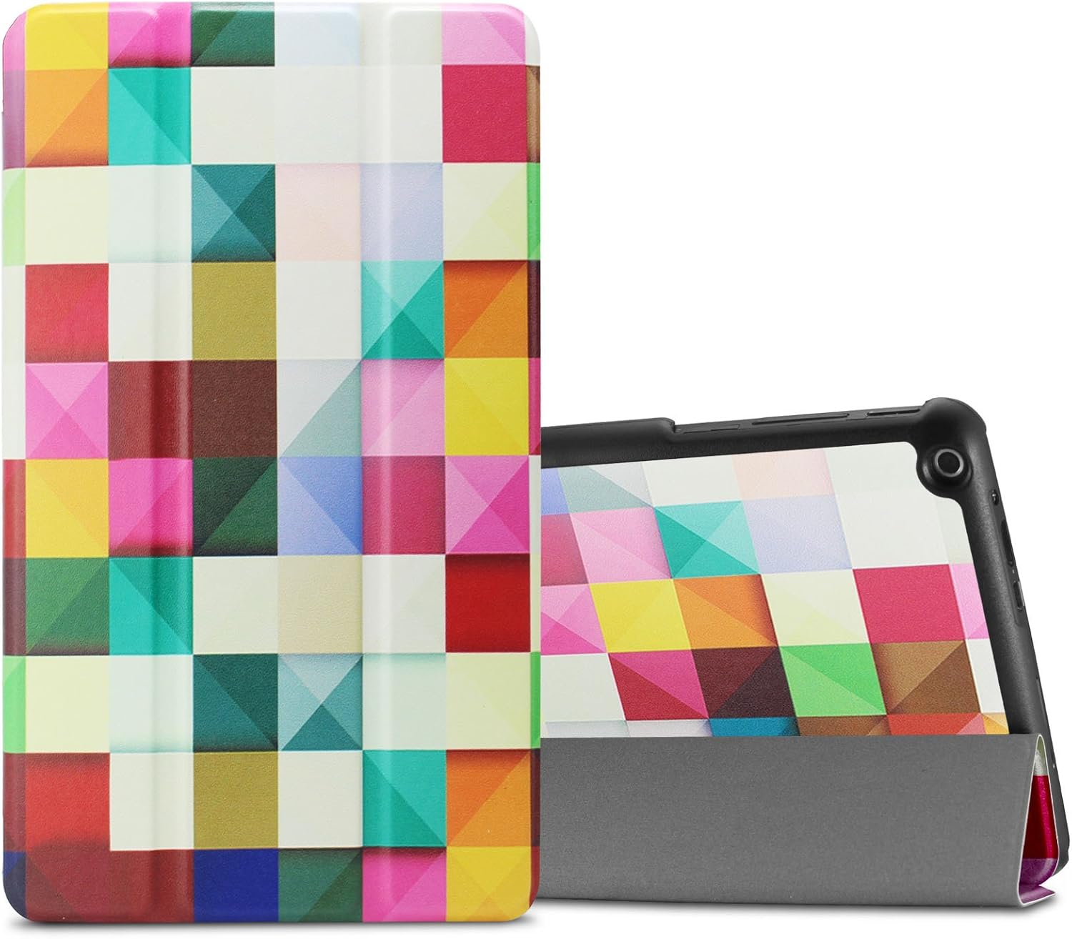 Infiland NVIDIA Shield Tablet K1 Case - Slim Shell Case Cover for 2015 Nvidia Shield K-1 8.0-Inch (Newest Version) / 2014 NVIDIA Shield 2 Tablet 8-Inch (with Auto Wake/Sleep Feature), Color Diamond