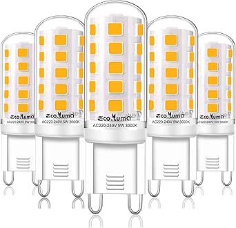 8 Lampadine LED G9 5W - Bianco Freddo 6000K, Equivalente 40W, Non Dimmerabili - Foto 11