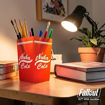 Fallout Nuka-Cola 8.5-Inch Popcorn Bucket Container | Holds 3 Liters
