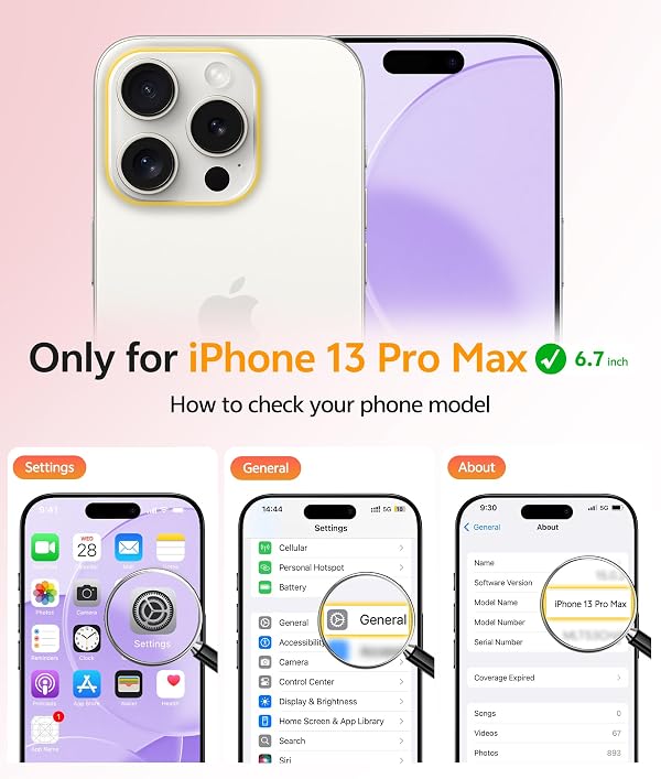 FNTCASE for iPhone 13 Pro Max Case, Fit for Magsafe, Full Camera Protection by FNTCASE - Used condition - Image 2