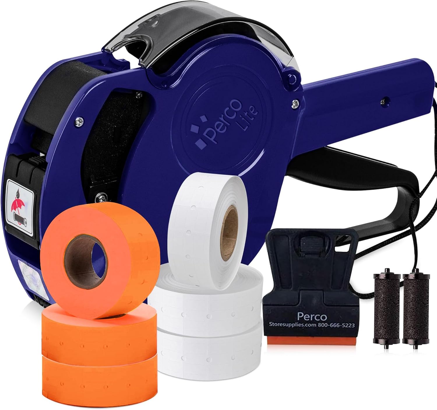 Perco Lite 1 Line Price Gun Kit with Labels