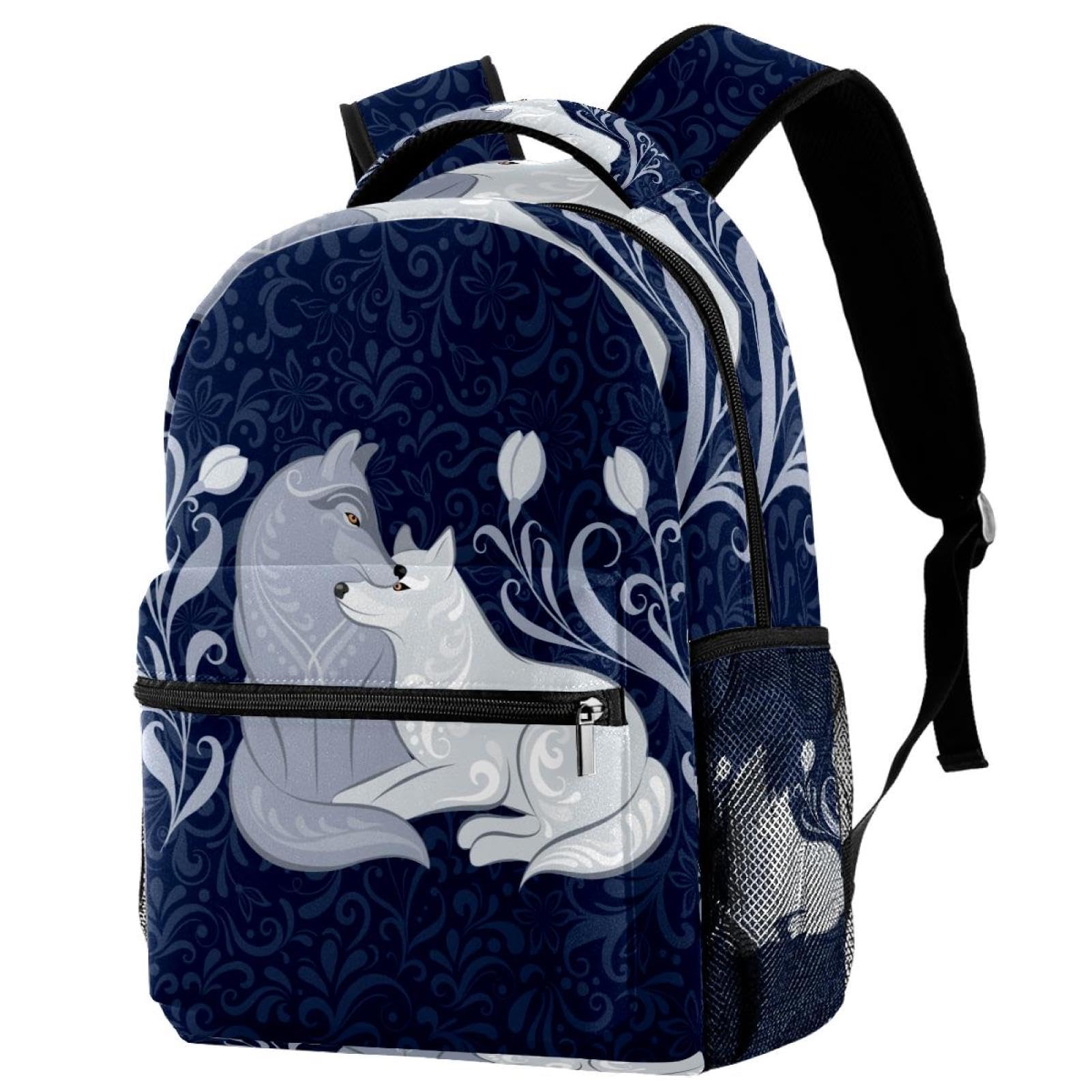 Sac de voyage décontracté imprimé loups pour weekend et sorties - 7
