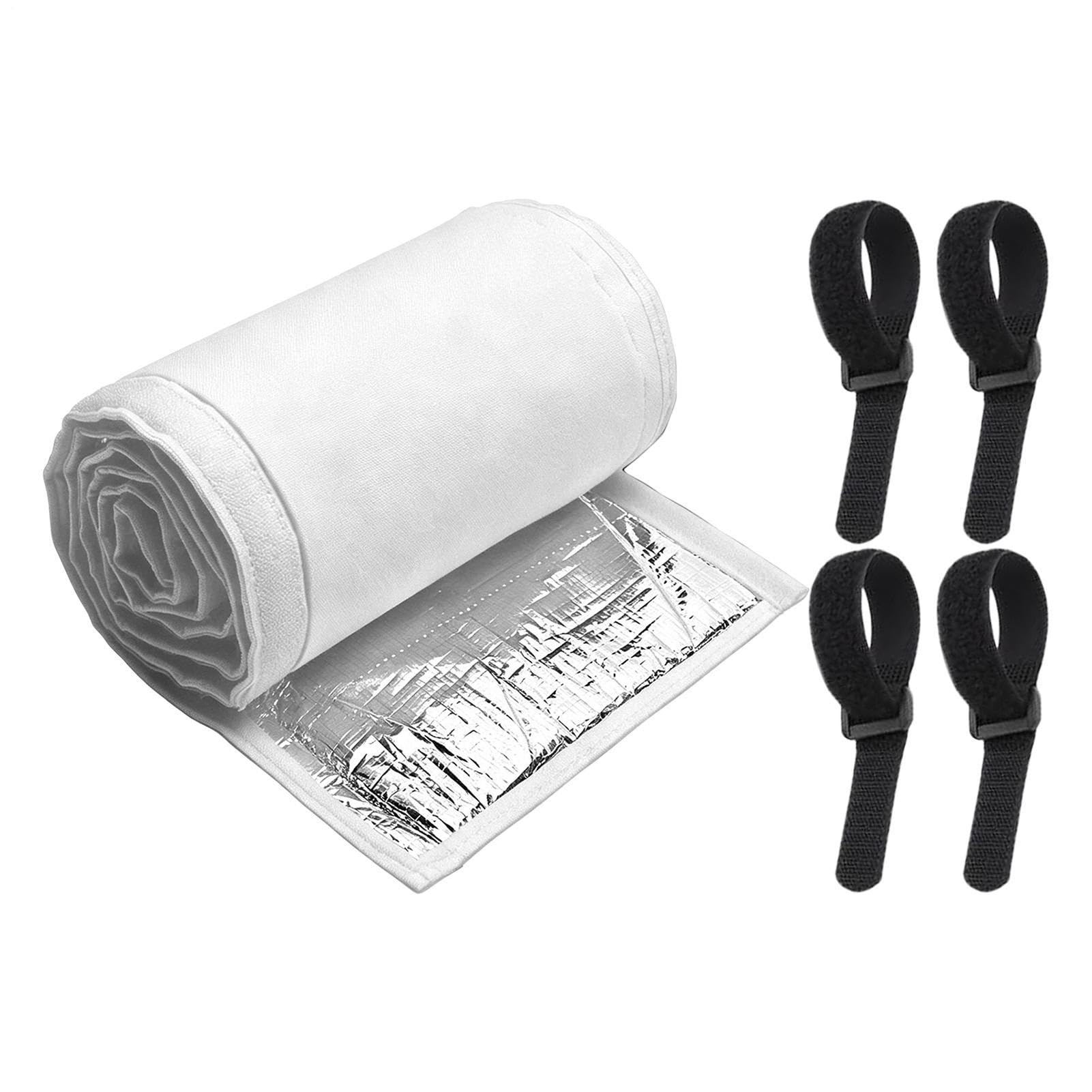 Manga aislante de cobre HVAC de 3 capas (25,4x182,9cm) para manguera de aire acondicionado