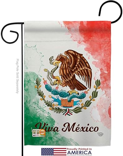 Miniatura 4 de Ornament Collection Nationality Viva Mexico Garden House Flags Kit Regional Nation International World Country Particular Area Small Decorative Gift