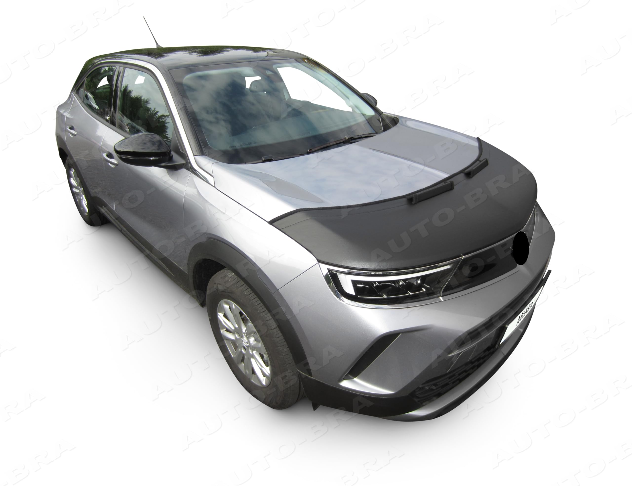 Auto-Bra AB3-00633 kompatybilny z Opel Mokka B rok prod. od 2020 Osłona przed uderzeniami kamieni Tuning Bonnet Bra
