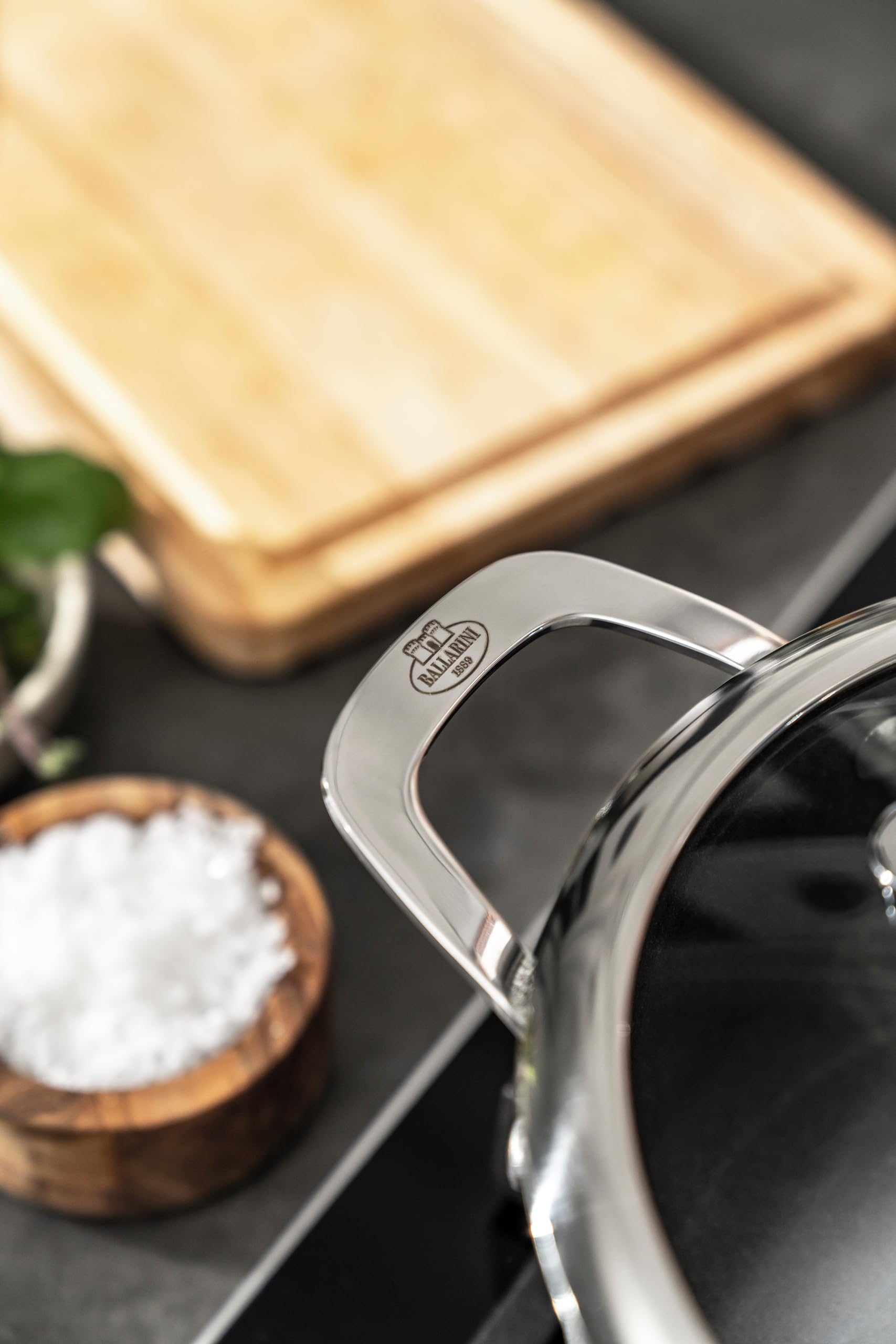 Ballarini 750028290 Pot with Glass Lid