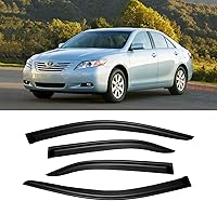 Vista 82 de Visera de ventana para Jeep Cherokee 1984-2001 (Excluye Modelo Limited), Protectores Guards Shields de lluvia de canal exterior, Deflector