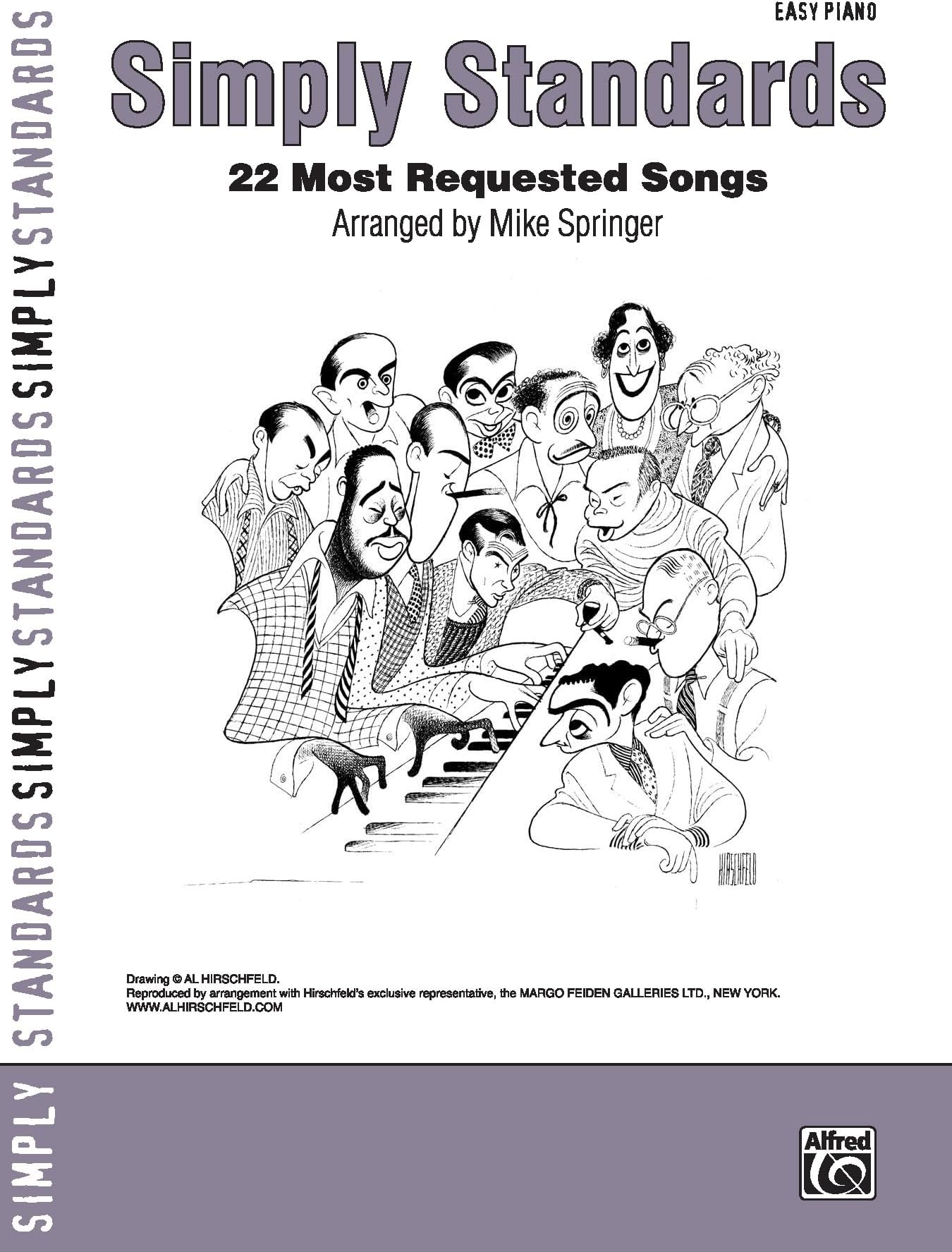 Simply Standards: 22 Most Requested Songs (Easy Piano) (Simply Series) Paperback – Large Print, May 1, 2008